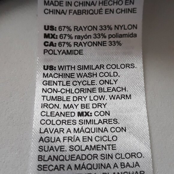 NWT Chico's Fancy Stitch Cutout Open Front Longline Sweater Cardigan Black XXL - Picture 7 of 7